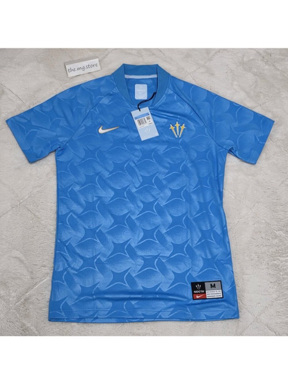 Nike NOCTA Turks and Caicos NRG Lu Home Jersey DR2616-450 Blue Distant Regards M - Picture 3 of 7